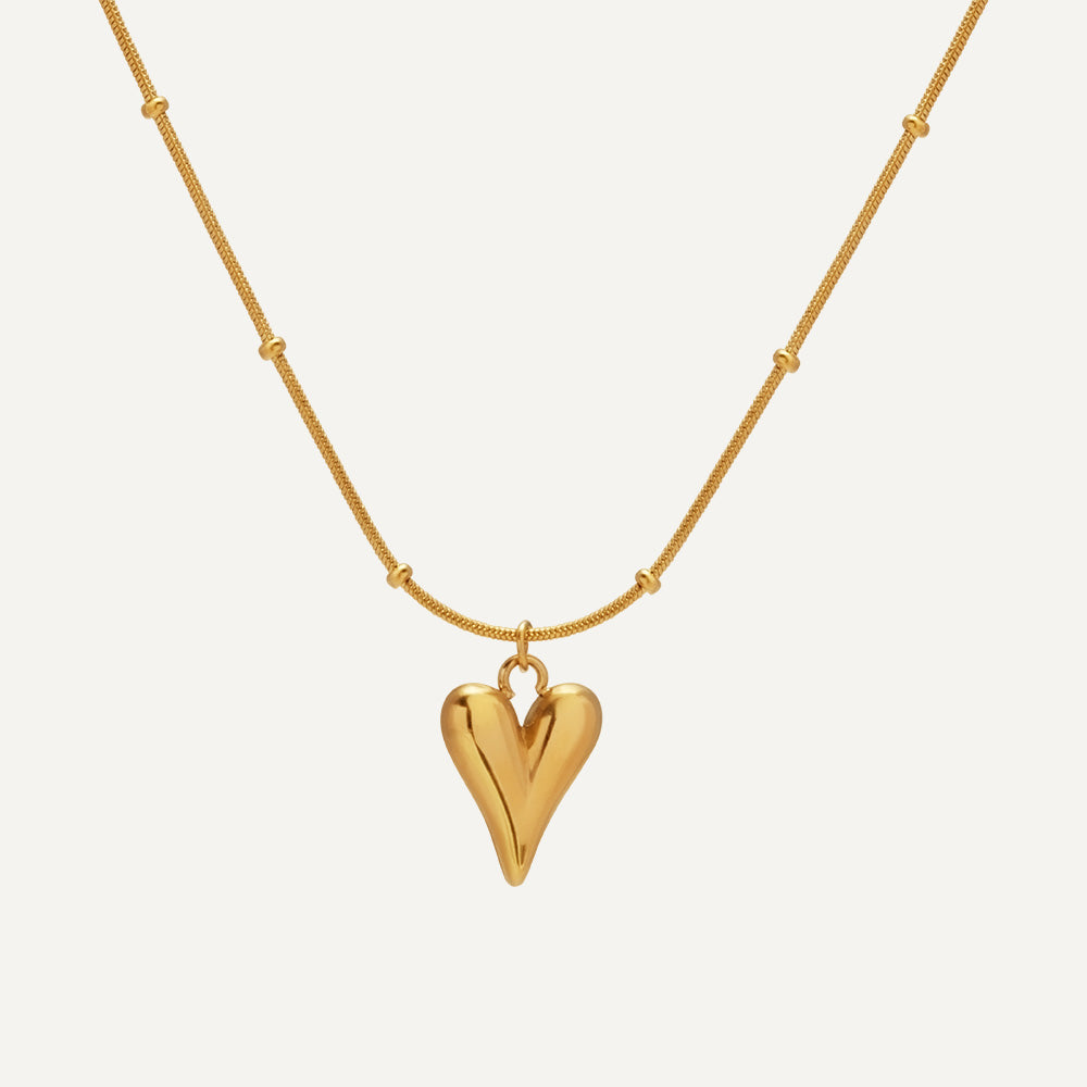 Love Heart Necklace  Timeless Jewels by Shveta