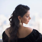 White Gardenia Earrings - Timeless Jewels by Shveta