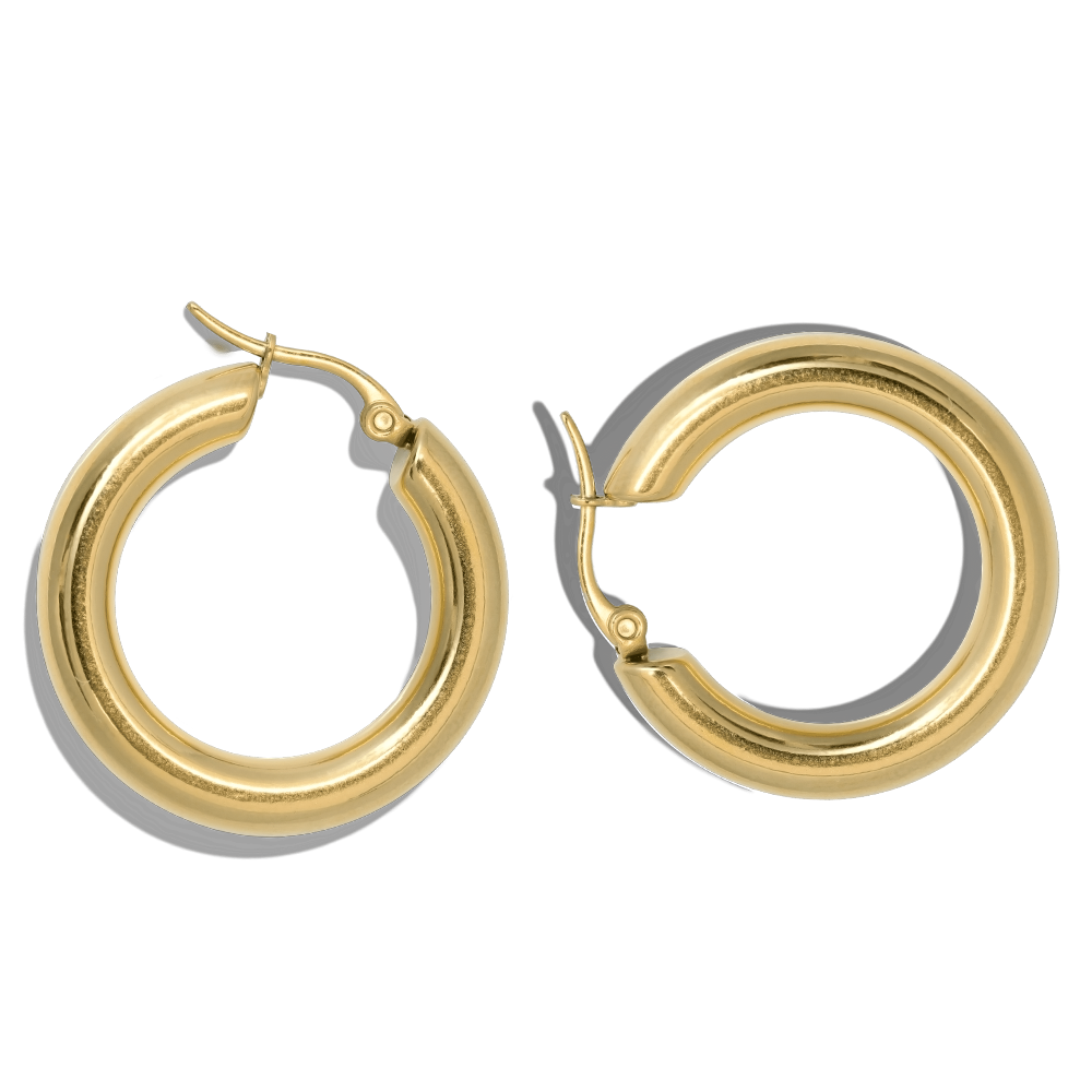 5 pm Classic Hoops  - Timeless Jewels by Shveta