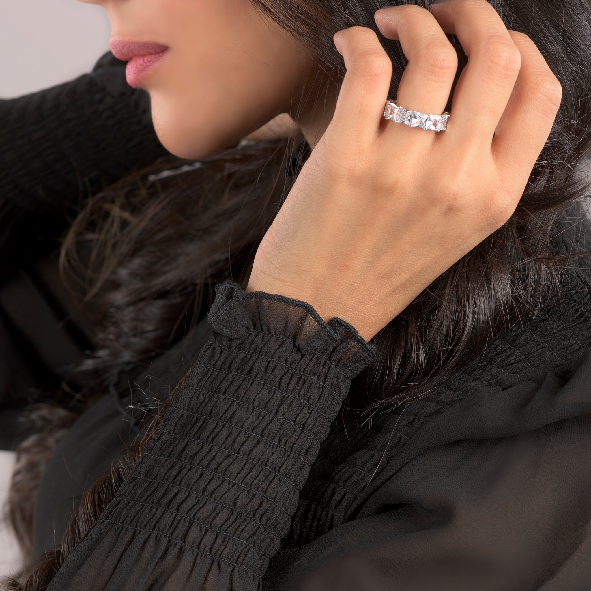 Moonlight Band Ring - Timeless Jewels by Shveta