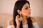 Kundan Chandelier Earrings - Timeless Jewels by Shveta