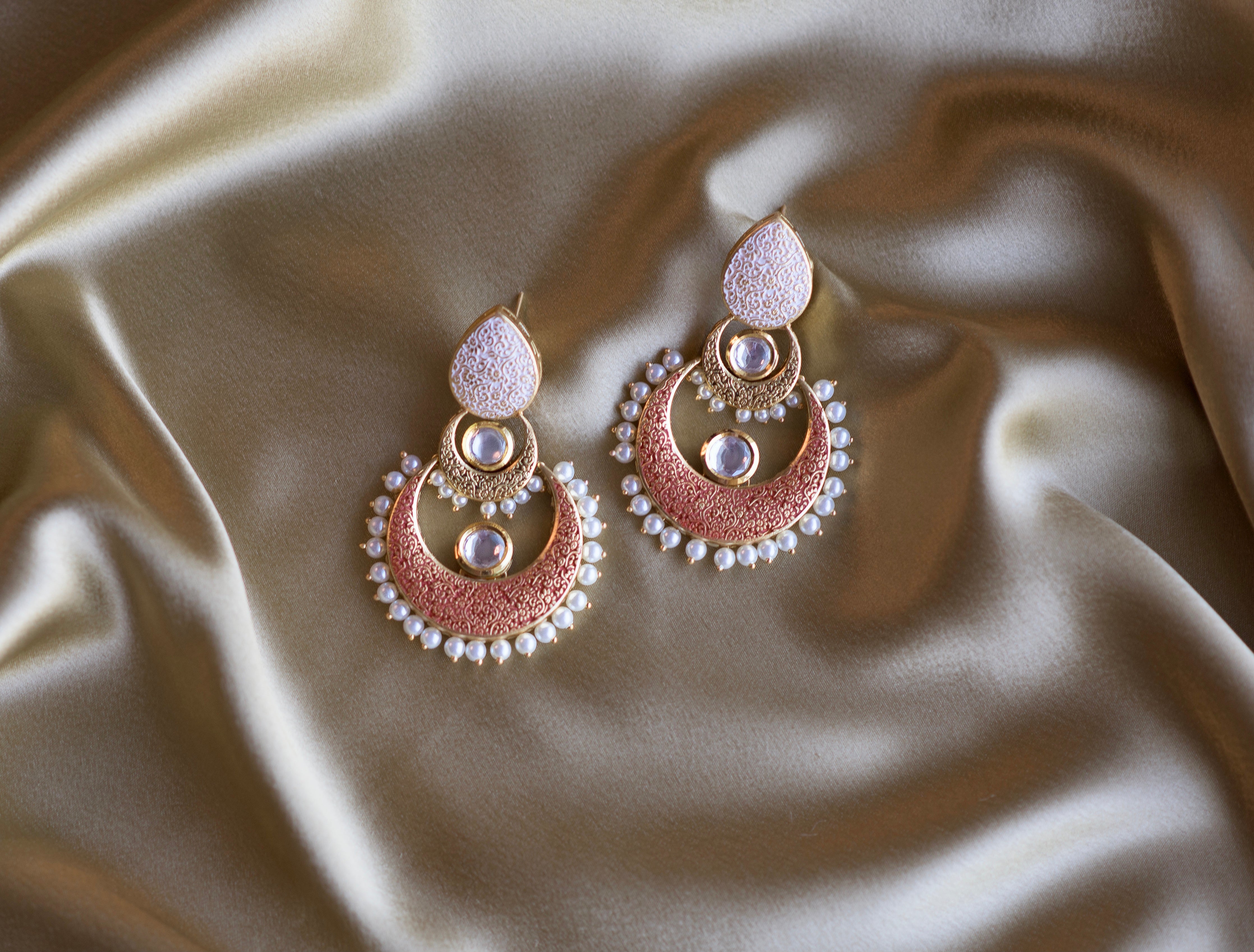 Marigold Drop Earrings - Timeless Jewels by Shveta