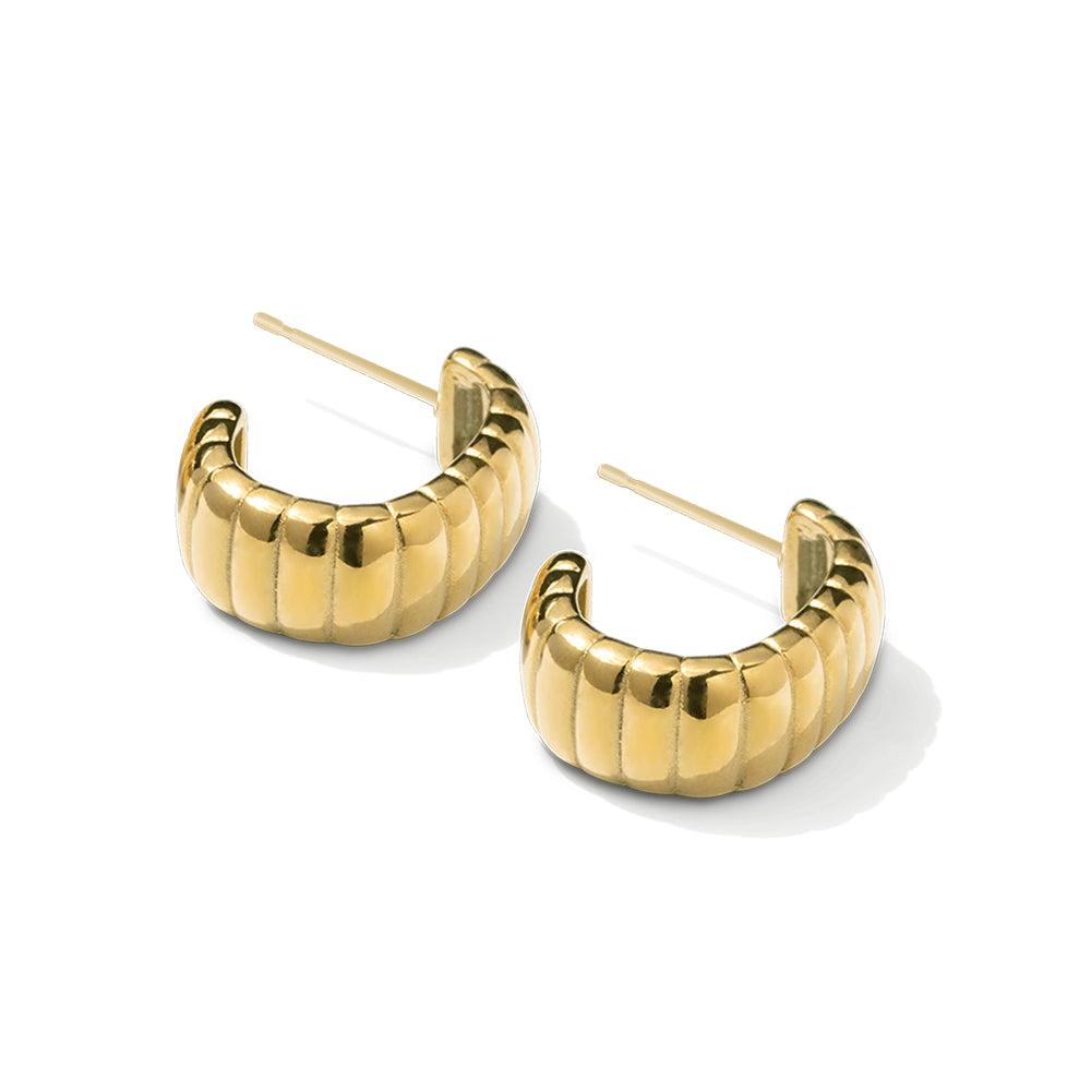 Daylight Huggie Earrings - Timeless Jewels by Shveta