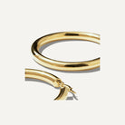 Large 5pm Classic Hoops - Timeless Jewels by Shveta