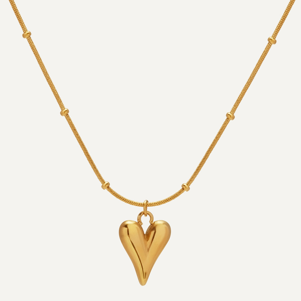 Love Heart Necklace  Timeless Jewels by Shveta