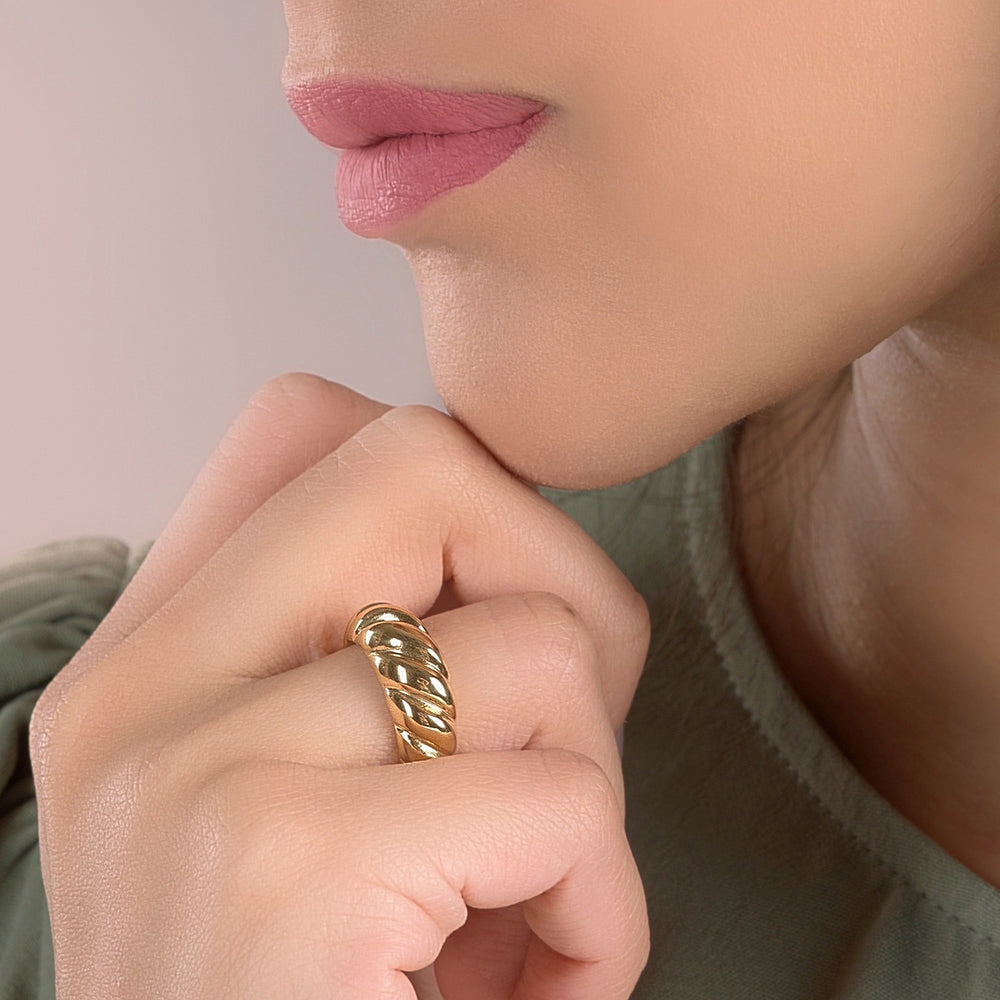 Luna Dome Ring - Timeless Jewels by Shveta