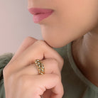 Luna Dome Ring - Timeless Jewels by Shveta