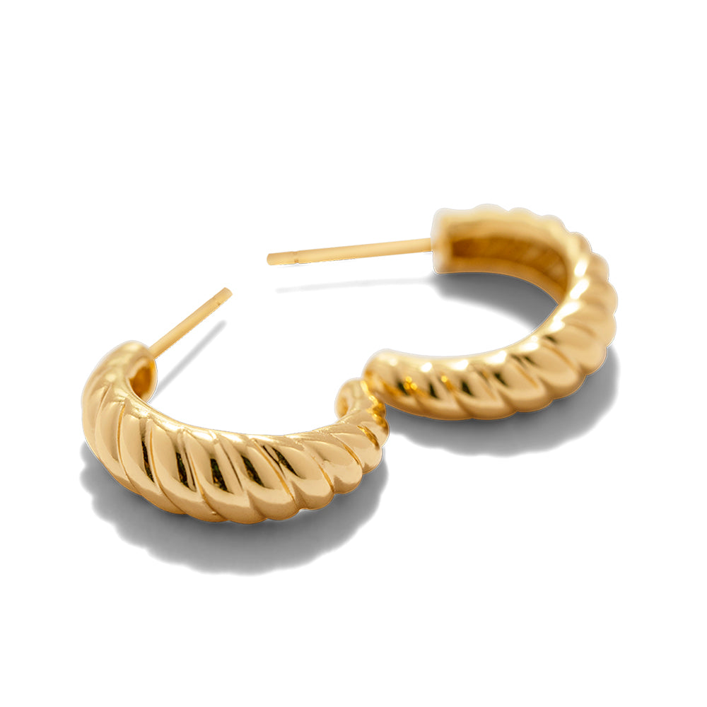 Luna Dome Earrings - Timeless Jewels by Shveta