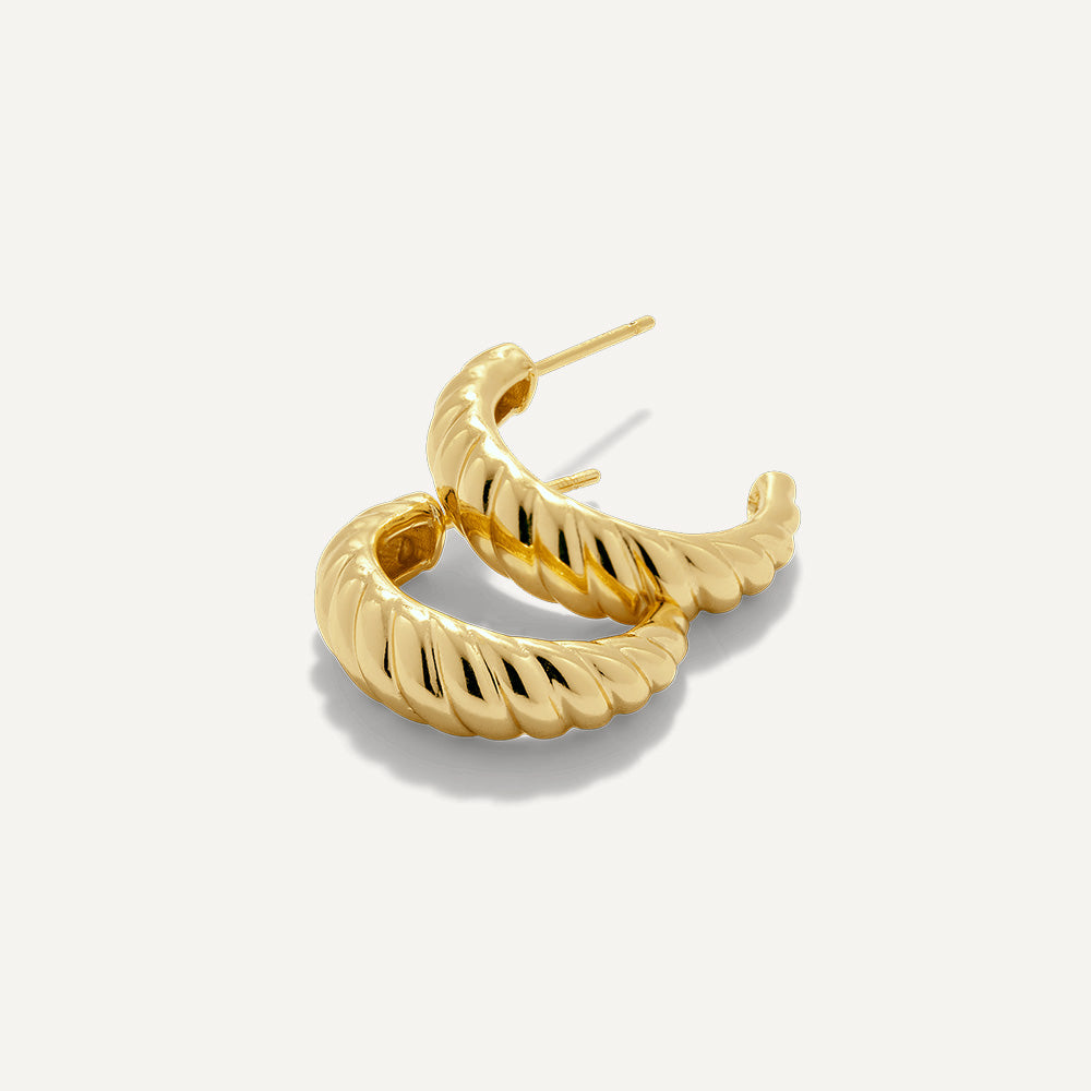 Luna Dome Earrings - Timeless Jewels by Shveta