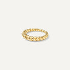 Luna Twisted Sleek Ring - Timeless Jewels by Shveta