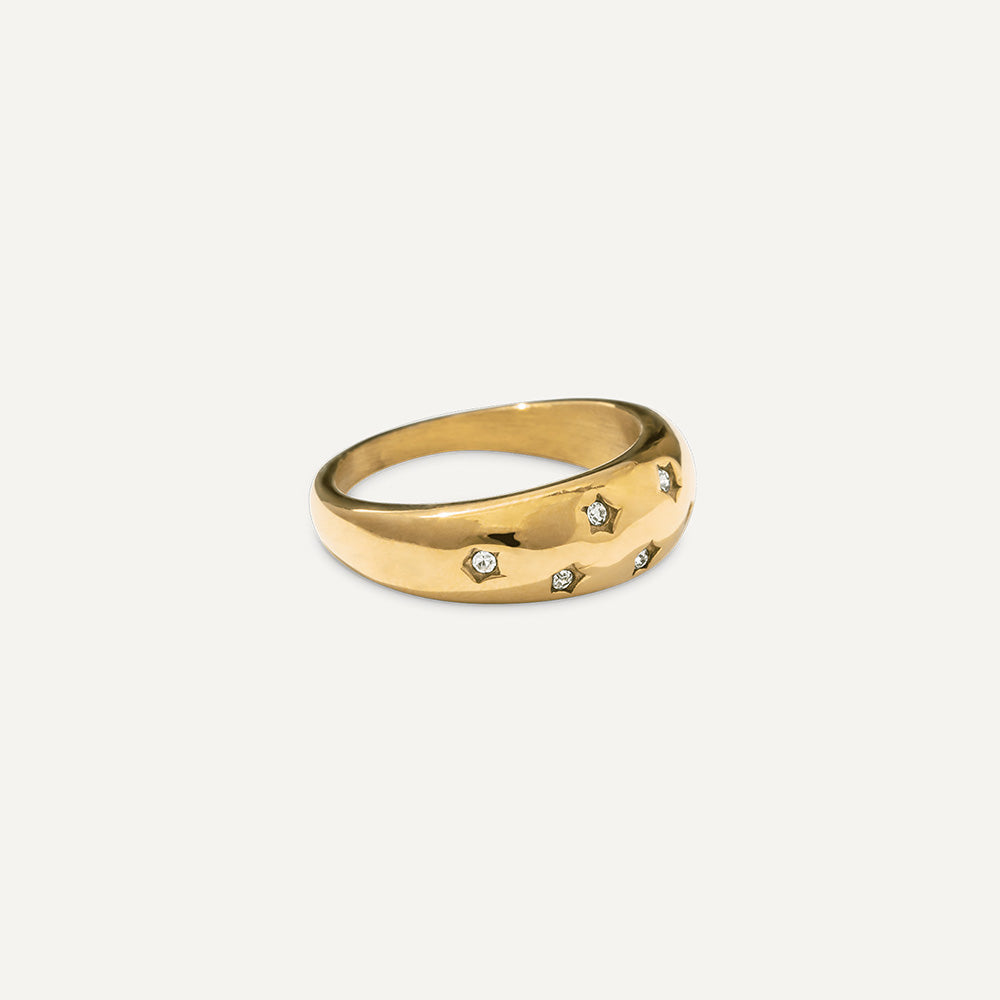 Starry Night Dome Ring - Timeless Jewels by Shveta