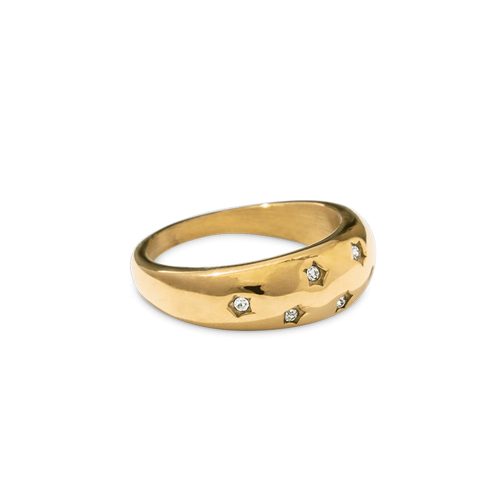Starry Night Dome Ring - Timeless Jewels by Shveta