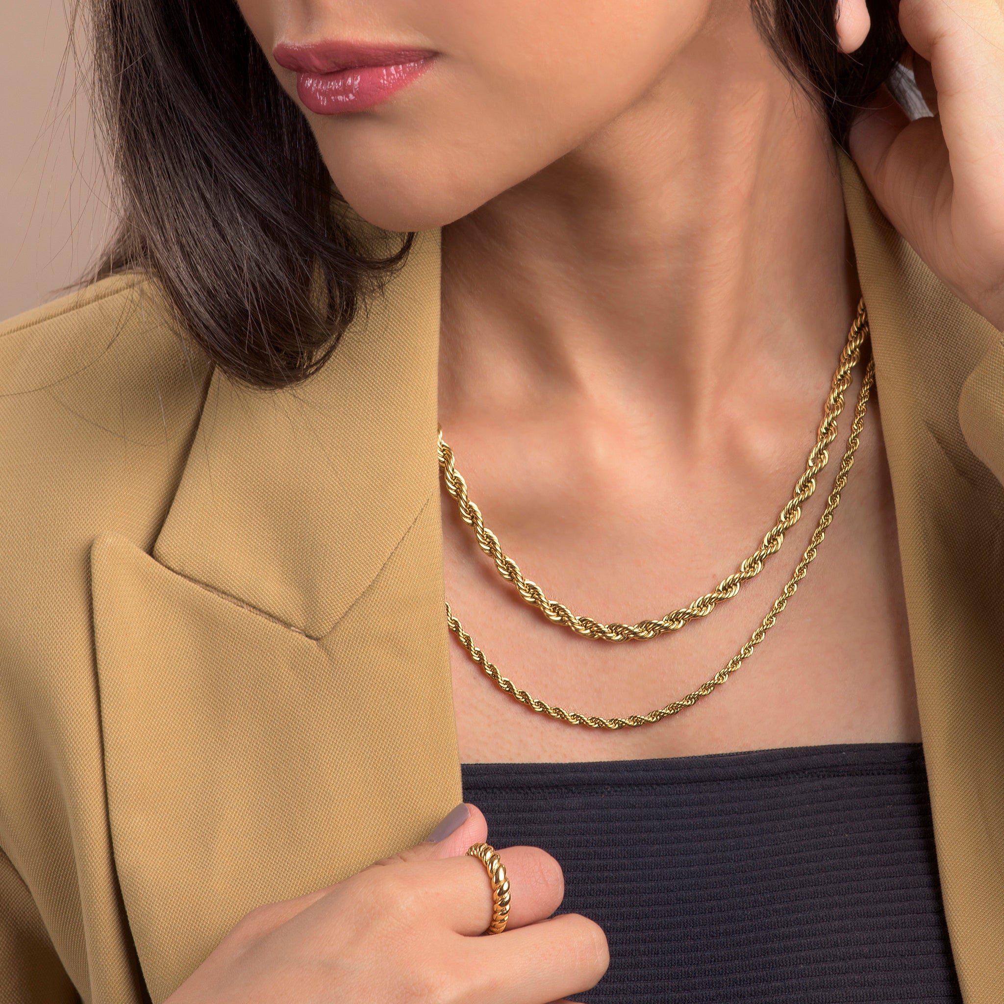 Sun-kissed Rope Necklace  - Timeless Jewels by Shveta