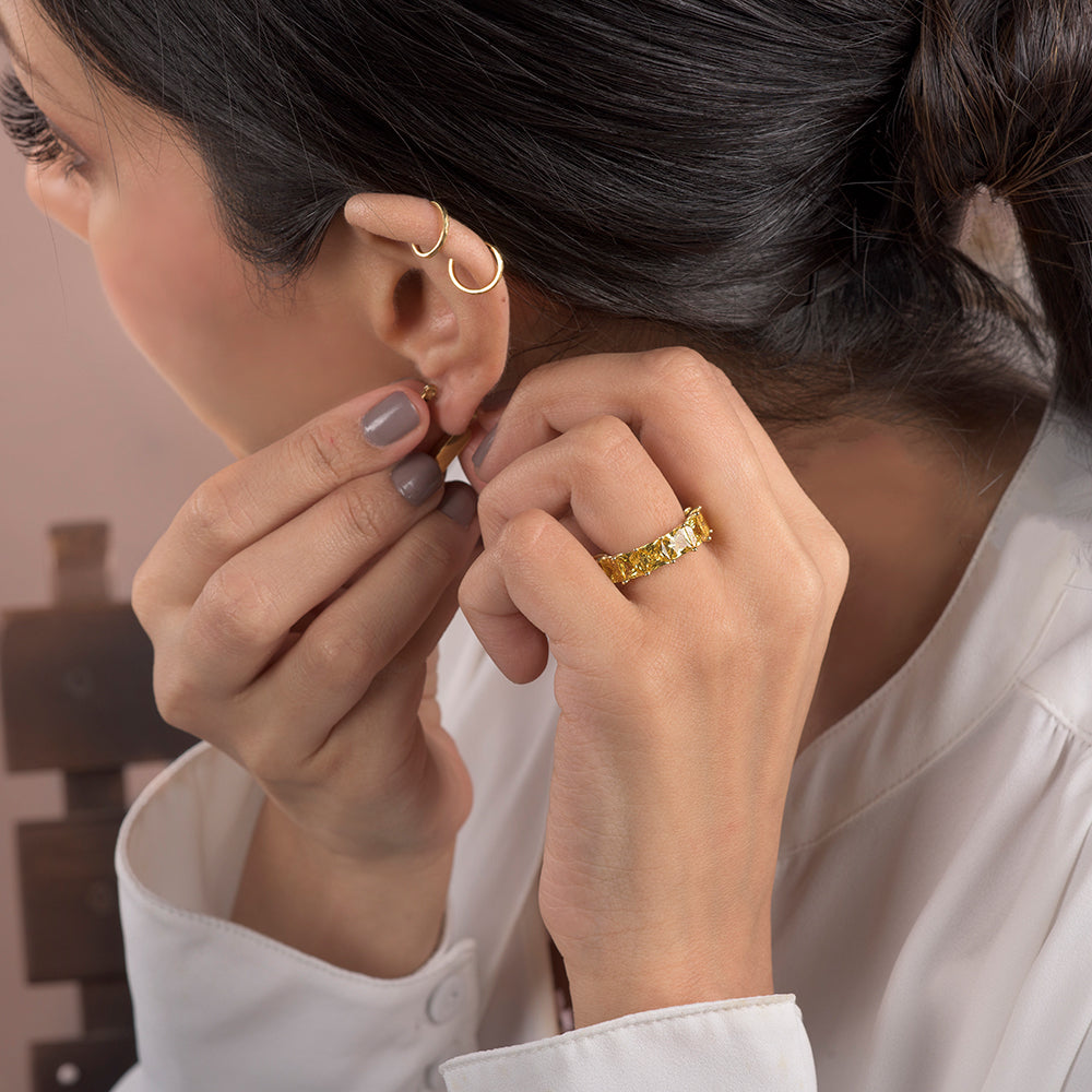 Sunlight Band Ring - Timeless Jewels by Shveta