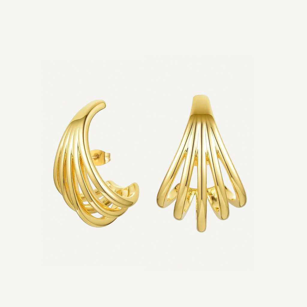 Golden Clutch Earrings