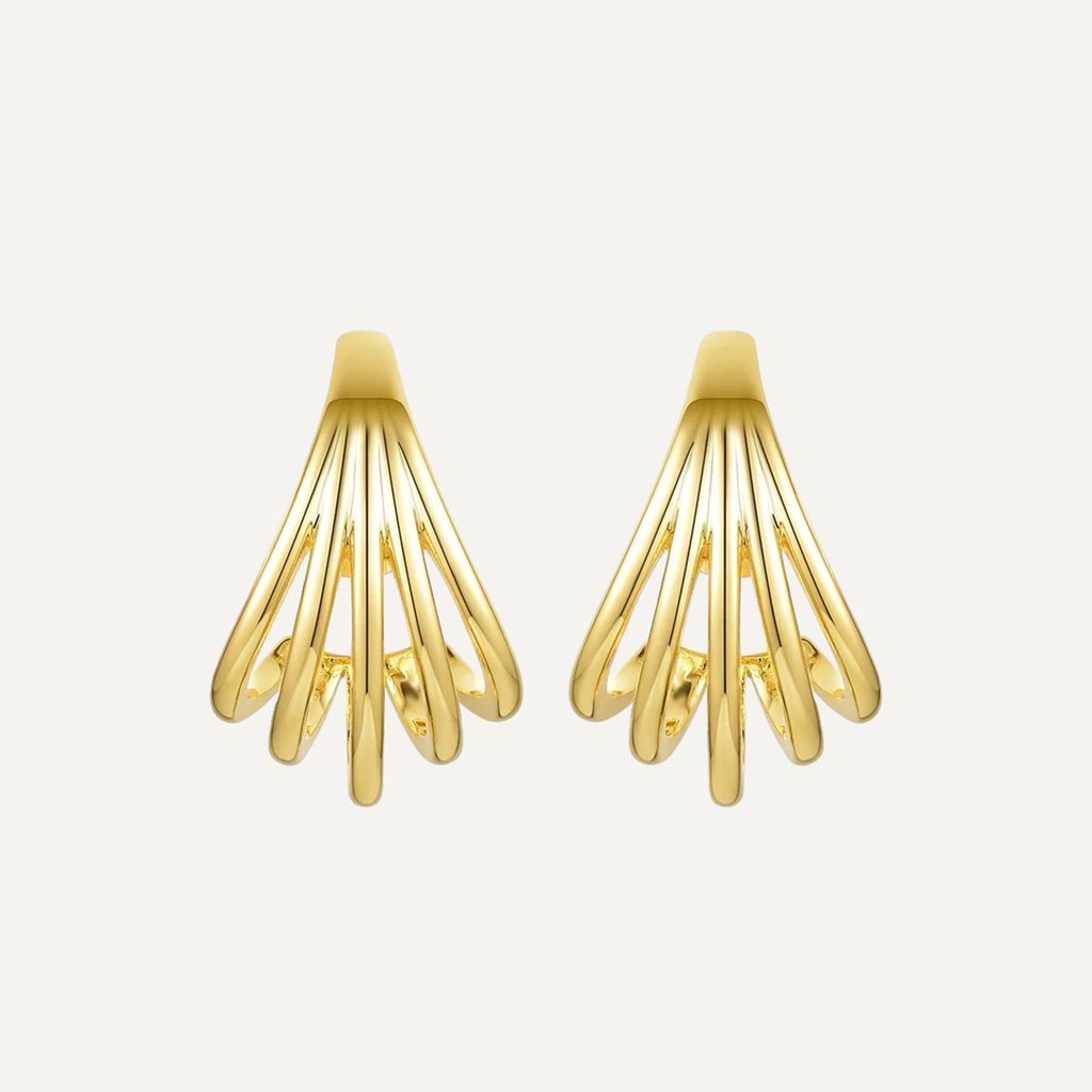 Golden Clutch Earrings