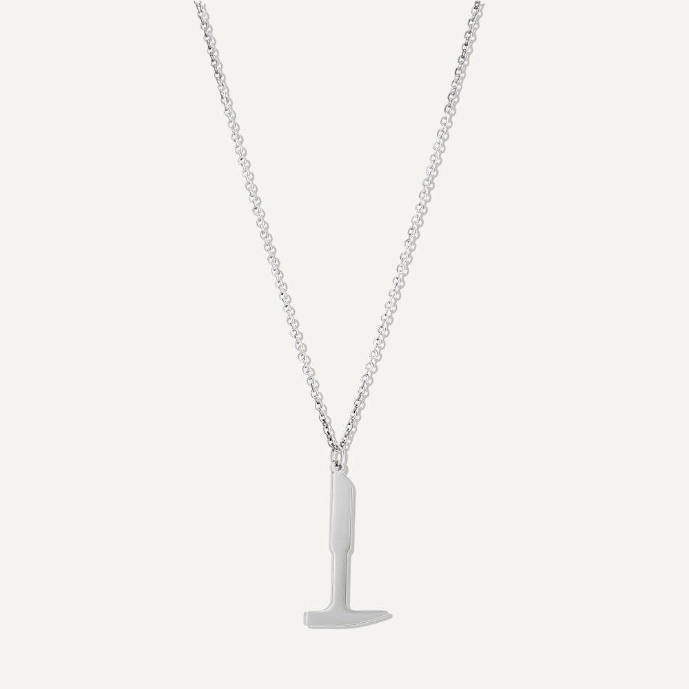 Silver Hammer Necklace
