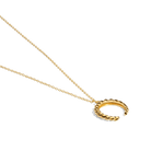 Twilight Crescent Necklace - Timeless Jewels by Shveta 