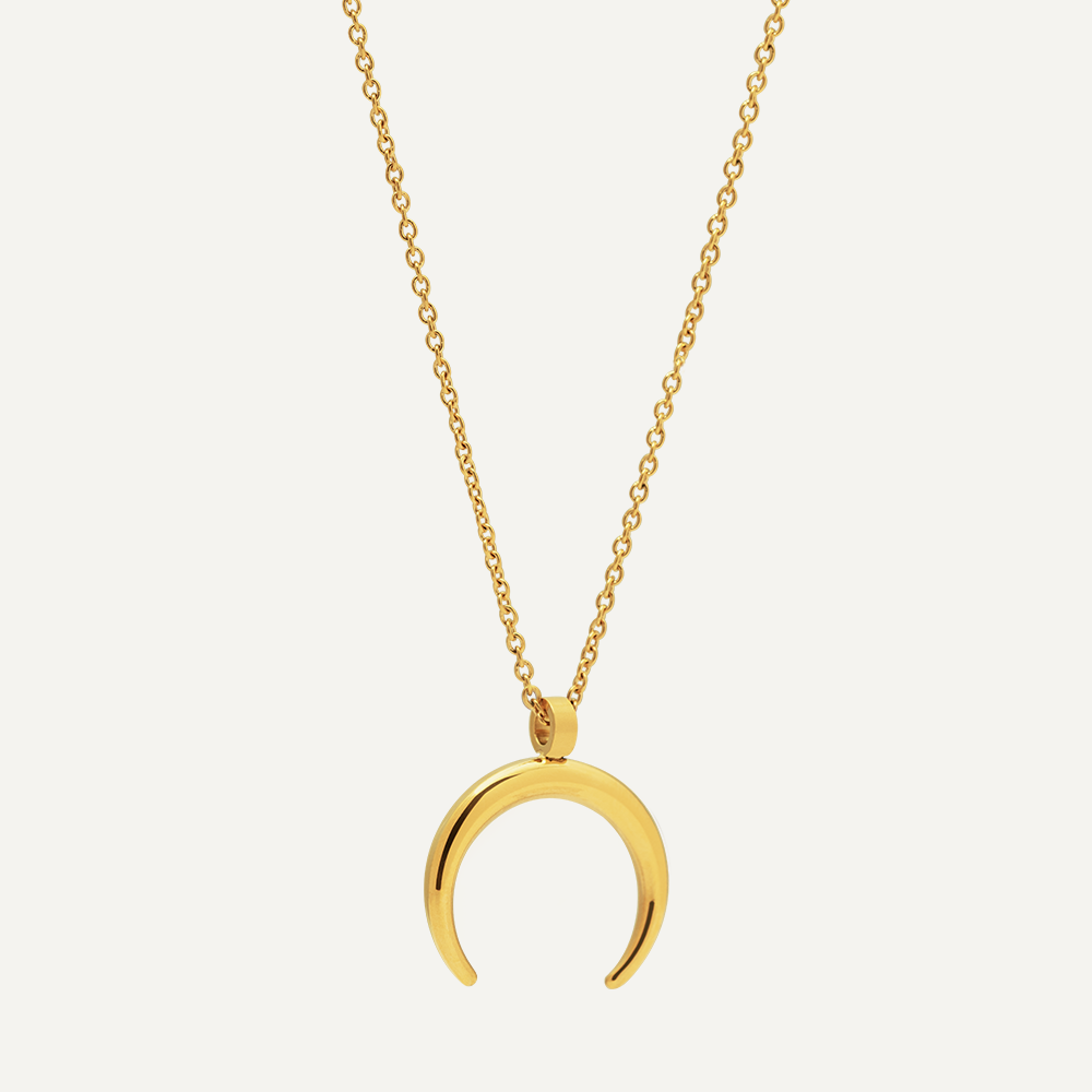 Twilight Crescent Necklace